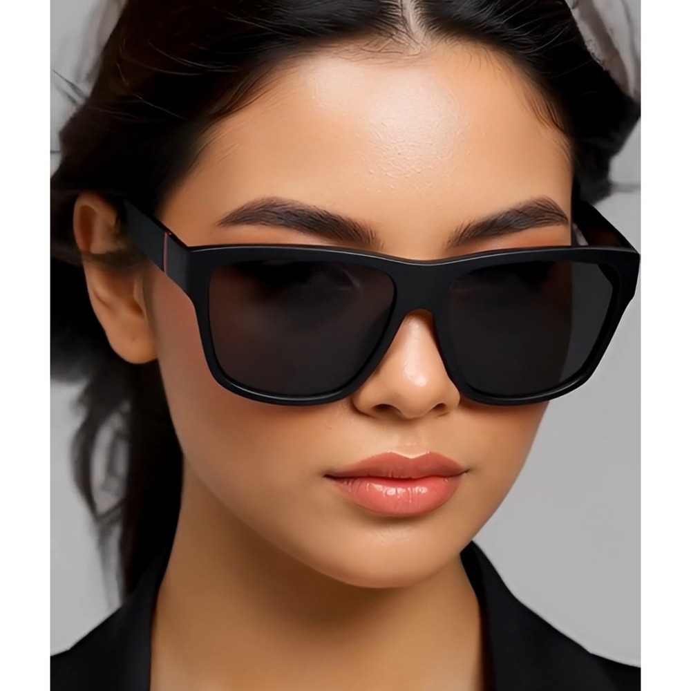 Square Sunglasses Women Sports‎ Polarized UV400 Street Wear Trendy Gafas Lentes